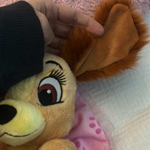 Disney Babies plush from WDW DL parks official Baby Lady from Lady & the Tramp - Picture 12 of 15